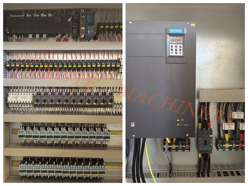 Το ηλεκτρονικό σύστημα ελέγχου της Yongte Plastic Machinery βοηθά την αποτελεσματική λειτουργία των γραμμών παραγωγής ξύλου-πλαστικών