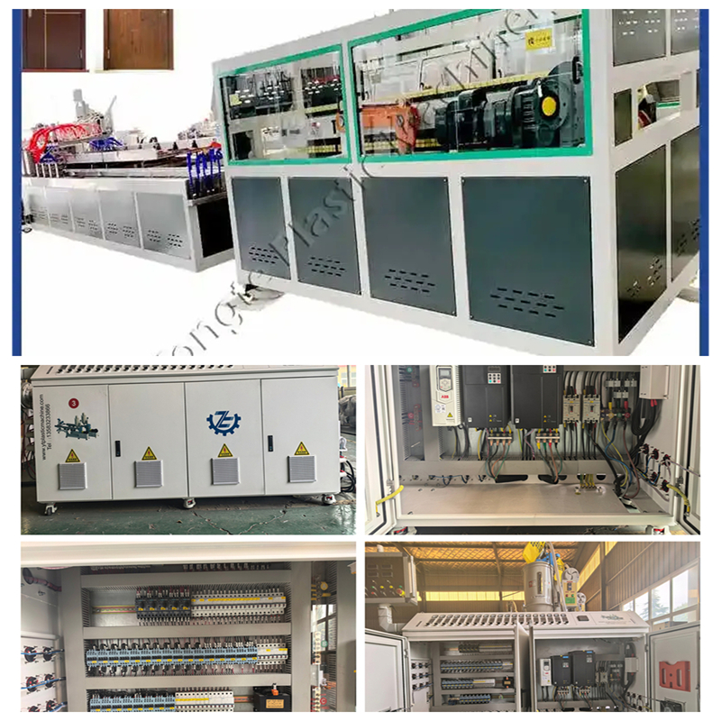 Η γραμμή παραγωγής του WPC Hollow Door WPC της Yongte δίνει τη μετατροπή των εταιρειών επίπλων