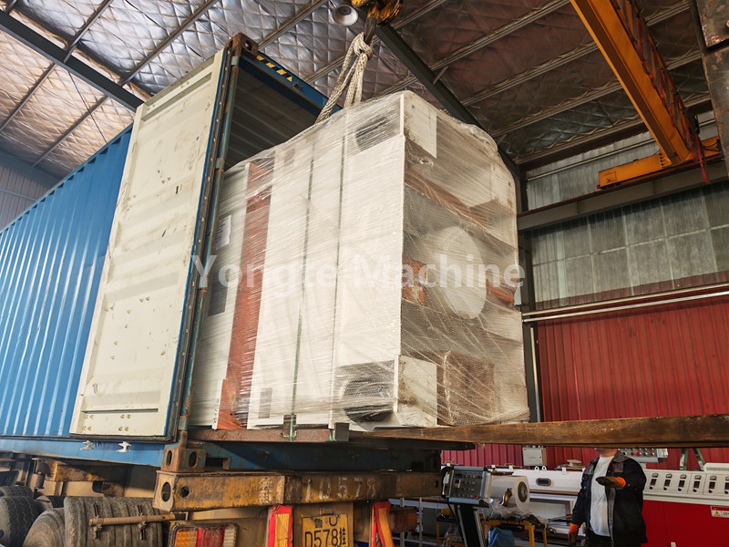 Yongte Plastic Recycling Equipment αποστέλλεται στον πελάτη της Αφρικής