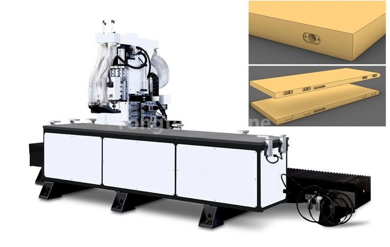 Αυτόματο μηχάνημα διάτρησης οπών κλειδαριάς πόρτας WPC