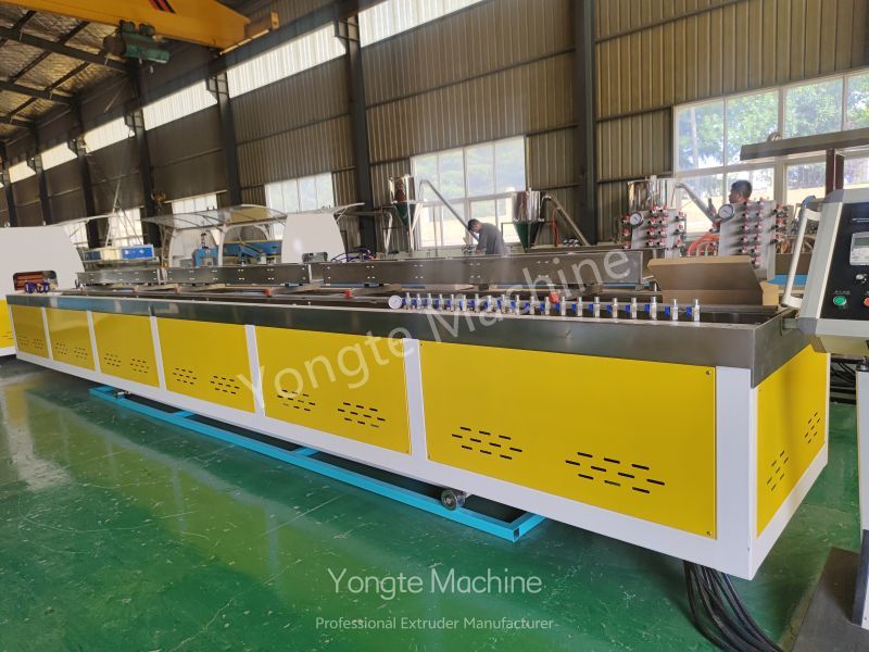 high speed wpc profile calibration machine