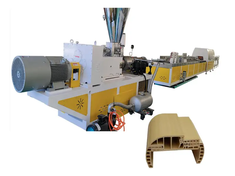 Yongte WPC door frame machine