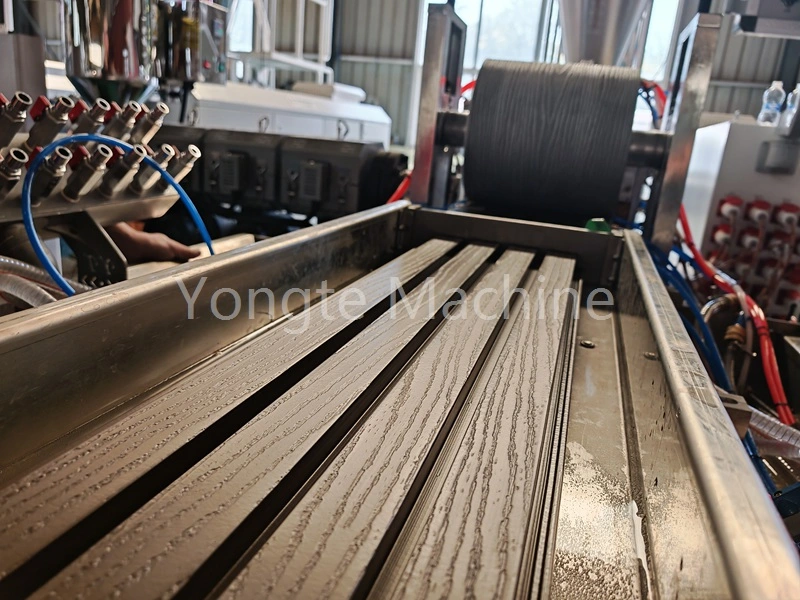 Yongte WPC machine for Canada Customer