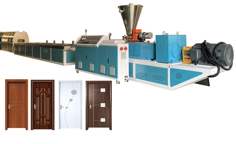 Μηχανή παραγωγής πορτών WPC