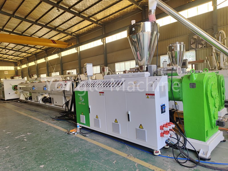 Μηχανή εξώθησης σωλήνα Yongte PVC