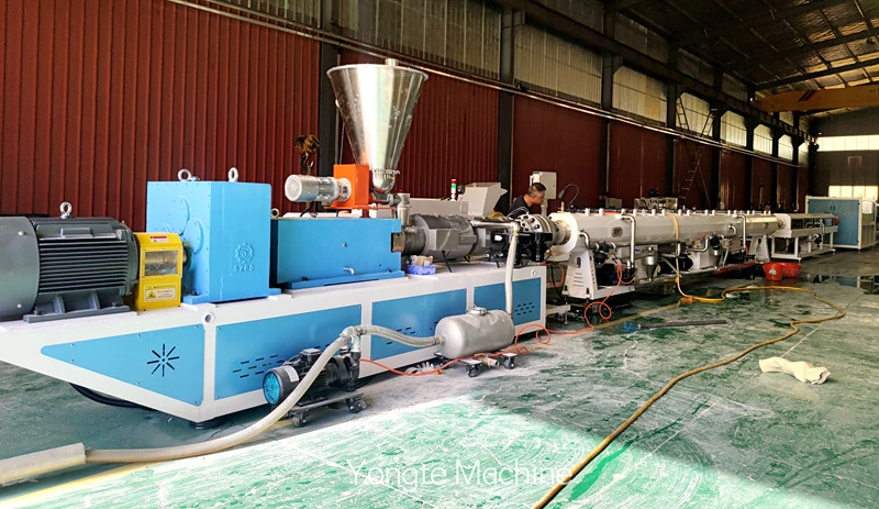 Μηχανή κατασκευής σωλήνων PVC 50-160 mm