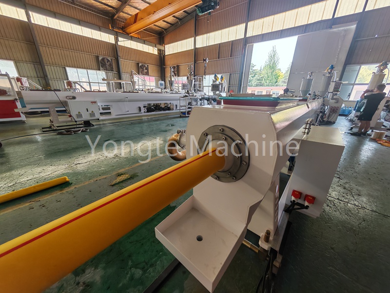 Yongte PPR Pipe Coextrusion Machine - 8m Vacuum Sizing & Spray Cooling Tank