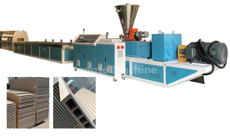 wpc door panel extrusion line wpc door panel extrusion line
