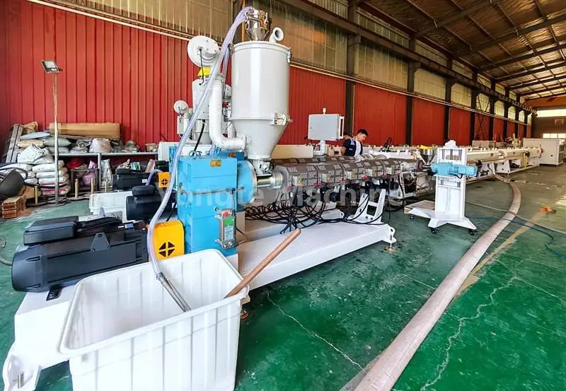 20-110mm high speed PE pipe production line