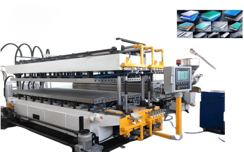 PP Plastic Hollow Plate Extrusion Equipment