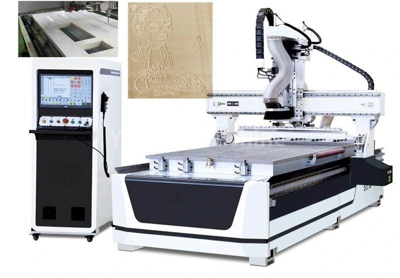 Μηχάνημα χαρακτικής CNC πόρτας WPC